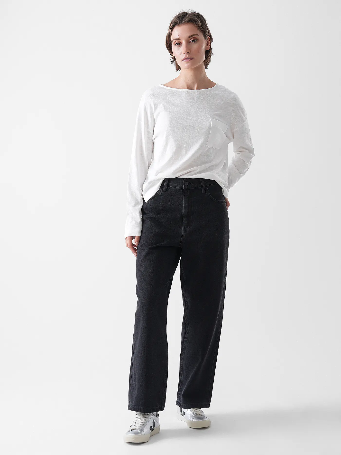 CARHARTT WIP | Jeans Balloon Fit BRANDON | schwarz